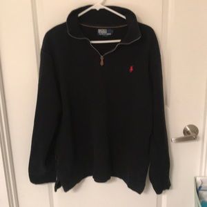 Black POLO quarter zip